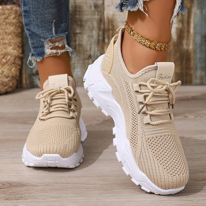 Damen Sneaker Freizeit Sportliche Laufschuhe Komfort Trend