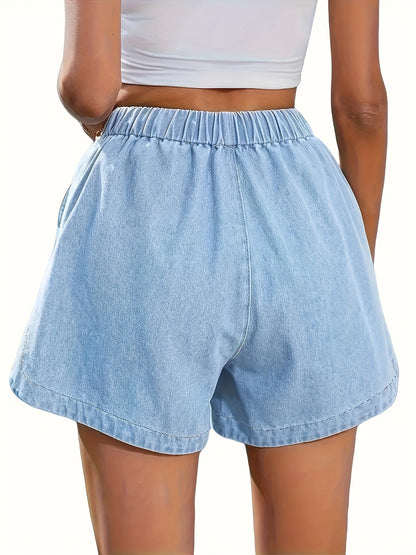Damen Freizeitshorts mit Bindegürtel und lockerem Schnitt – Elegante Sommer-Shorts für Alltag und Urlaub