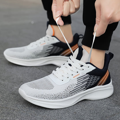 Men's Running Shoes Sporty Sneakers Comfortable Casual Style