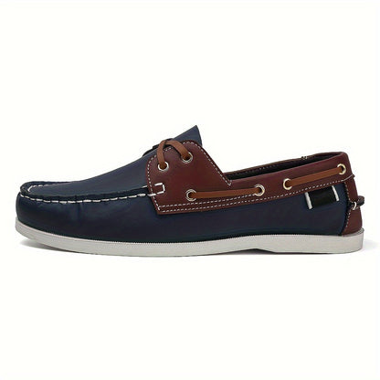 Men's boat shoes in classic moccasin style – Elegant casual shoes for everyday and leisure use