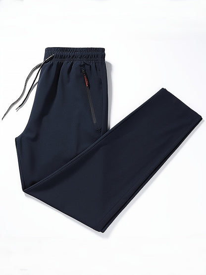 Men's Sports Pants with Zipper Pockets – Comfortable Training Pants for Everyday and Fitness Use