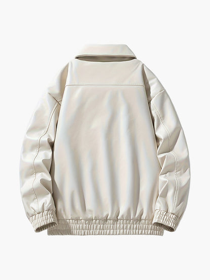 Men's bomber jacket in casual style with zipper – ideal for leisure and everyday use