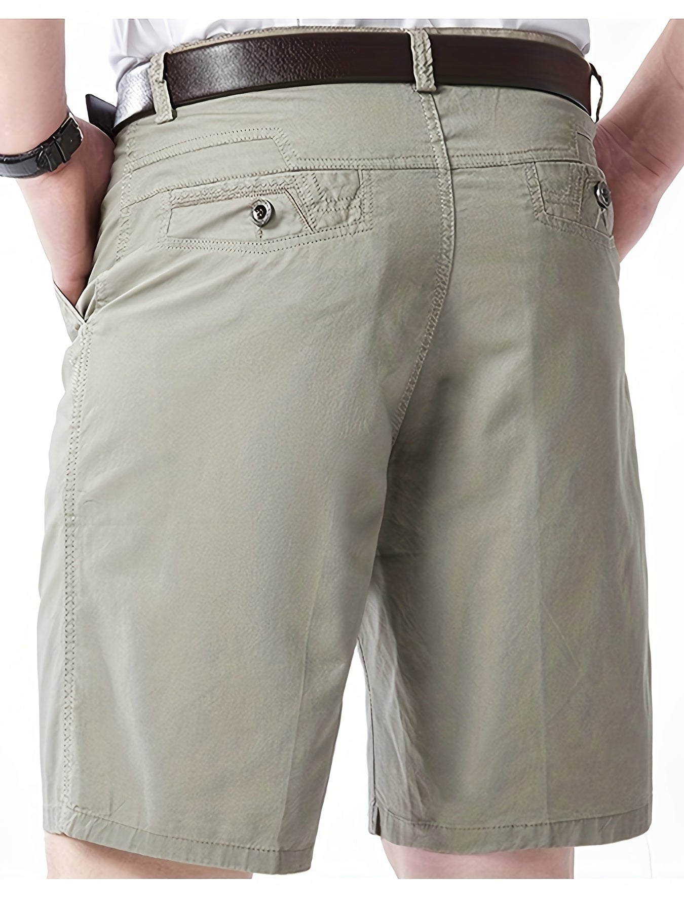 Herren Klassische Casual Shorts – Bequemer Regular Fit für Alltag und Freizeit