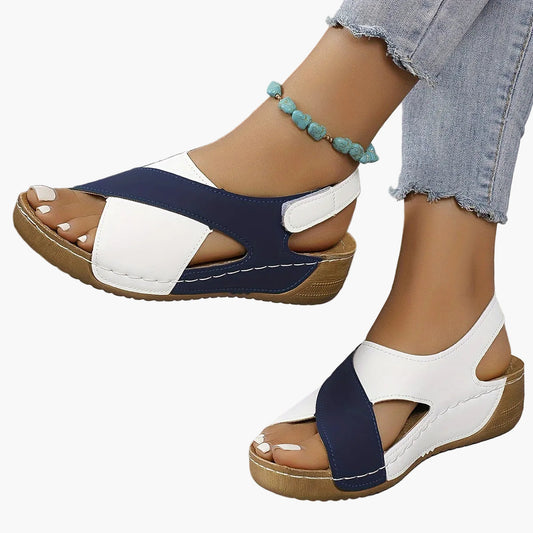 Damen Komfort-Sandalen für Alltag und Freizeit – Orthopädische, Bequeme Sommerschuhe mit Modernem Design
