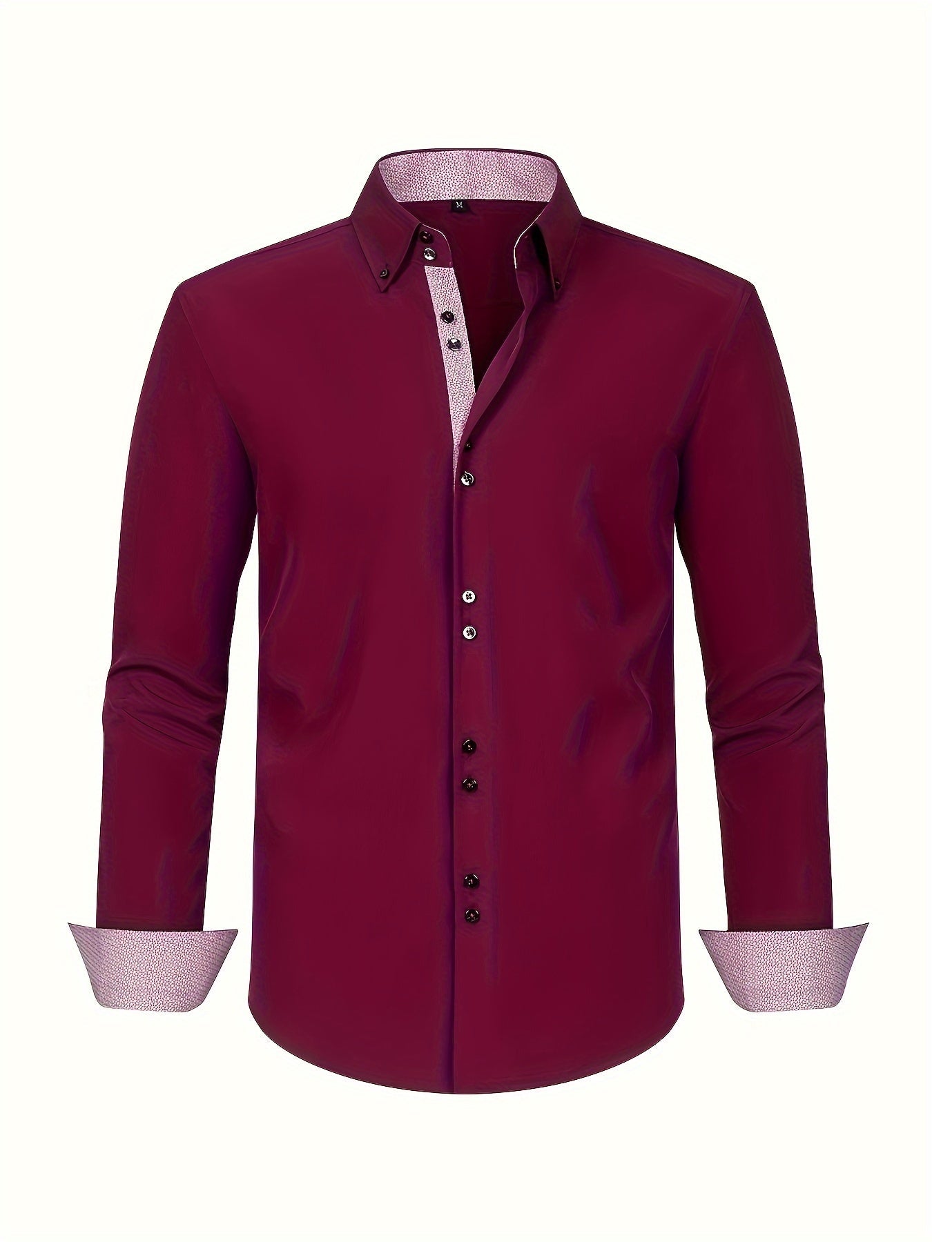 Men's Business Shirt Modern Fit – Elegant Style for Office & Leisure