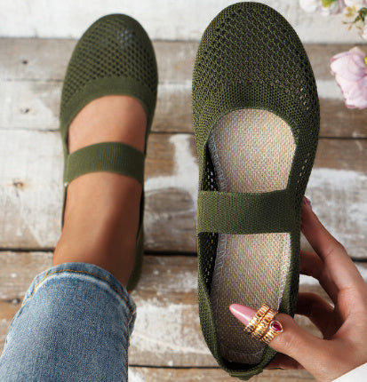 Alison – Breathable Women's Shoes with Woven Design