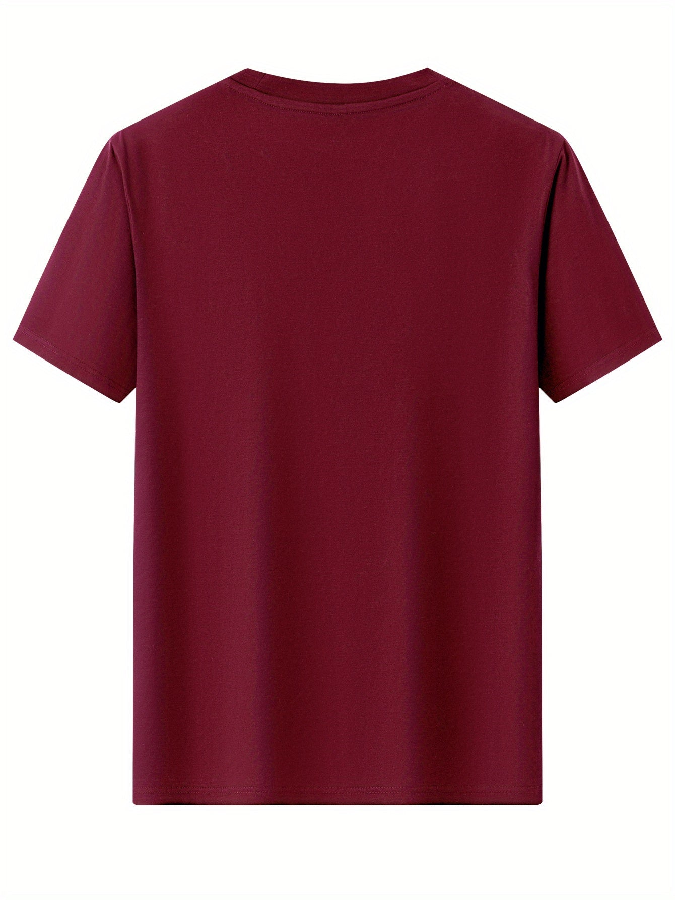 Men's T-shirt with modern K-print, casual, streetwear style, ideal for everyday and leisure use