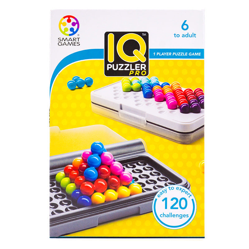 IQ Puzzler Pro Intelligence game for children and adults – logic game and thinking game for single players