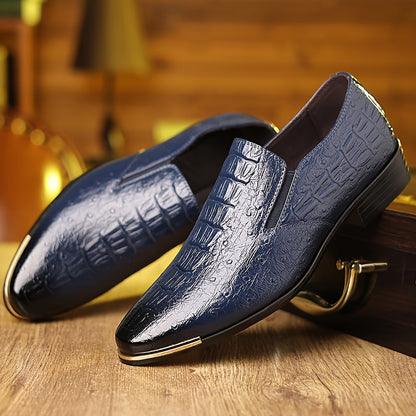 Men's Business Slippers – Elegant Casual Slip-Ons for Office and Formal Occasions