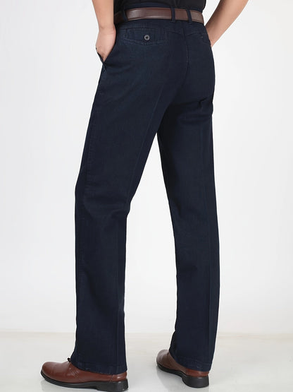 Men's Straight Cut Casual Pants – Classic & Versatile for Everyday and Business