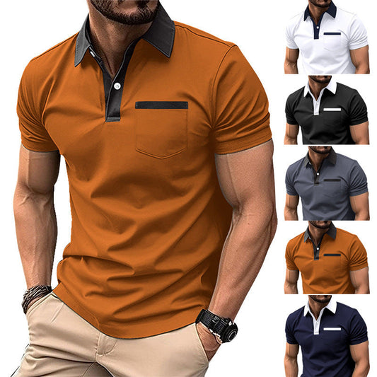 Roger – Slim Fit Short Sleeve Polo Shirt for Men