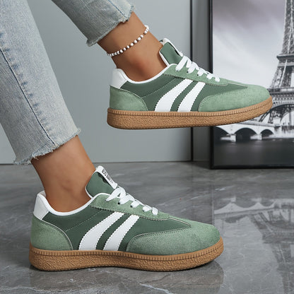 Women's Retro Sneakers in Vintage Look – Fashionable Casual Shoes with Comfort Sole