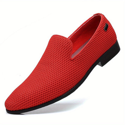 Herren Slip-On Business Loafer – Eleganter Bequemer Freizeitschuh für Büro & Alltag