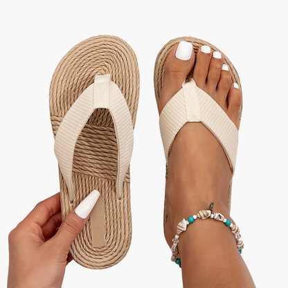 Women's Summer Slides Minimalist Sandals – Comfortable Slip-On Shoes for Leisure and Vacation