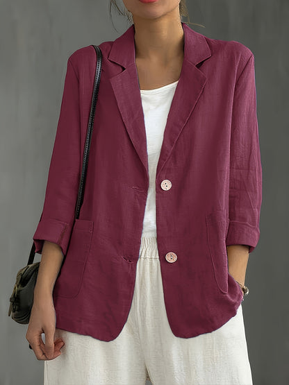 Women's Blazer in a Casual Business Look – Elegant Casual and Office Style