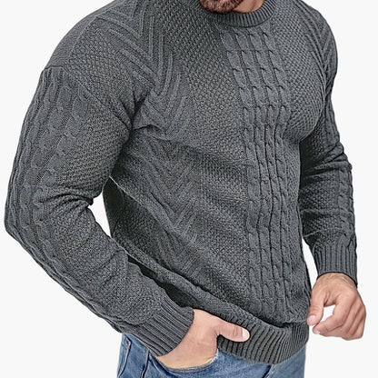 Herren Strickpullover im Casual Stil – Modischer Freizeitpullover für Herbst und Winter