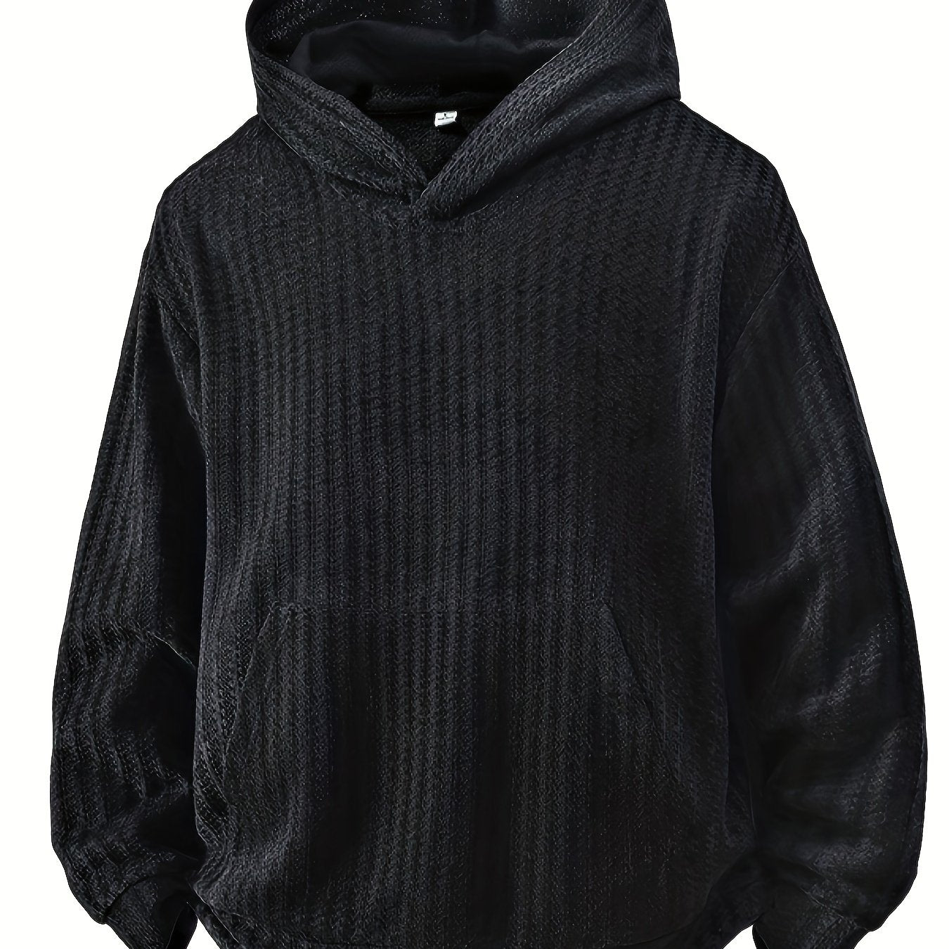 Structured hoodie with a hood and kangaroo pocket