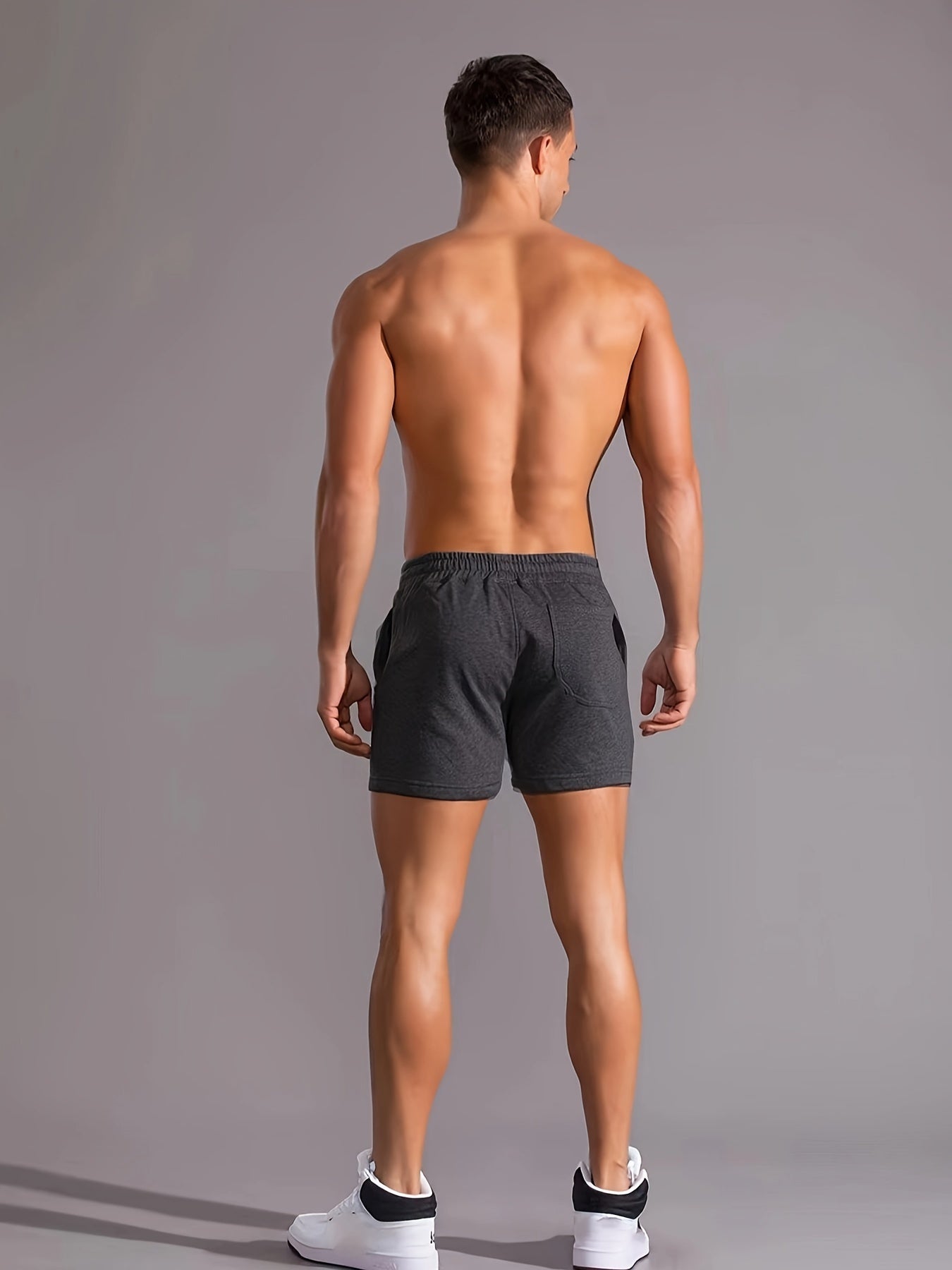 Men's Sport Shorts with Drawstring – Short Training Pants for Fitness, Leisure, and Workout
