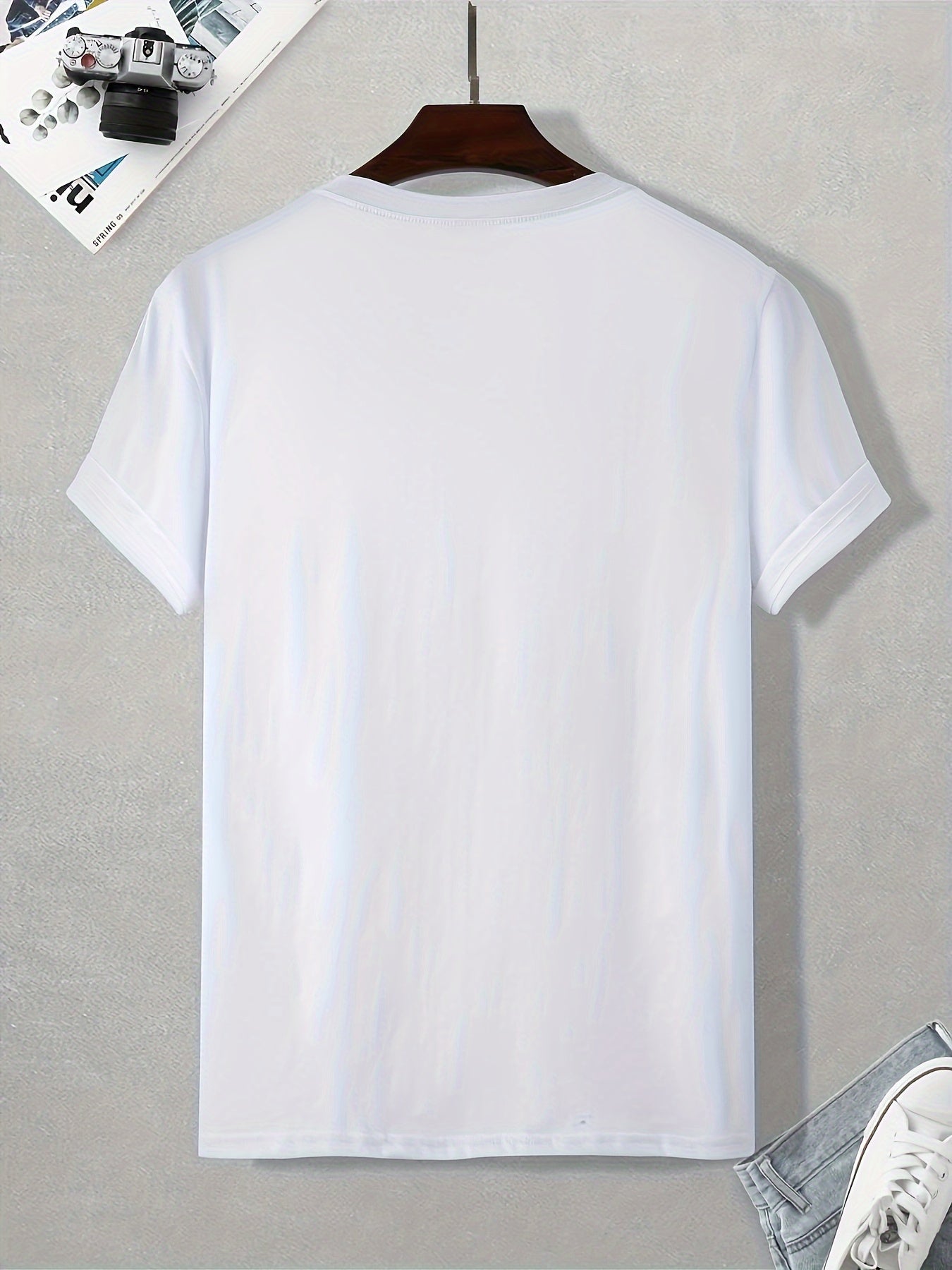 Men's T-Shirt Original Print – Casual Streetwear Style for Everyday & Leisure