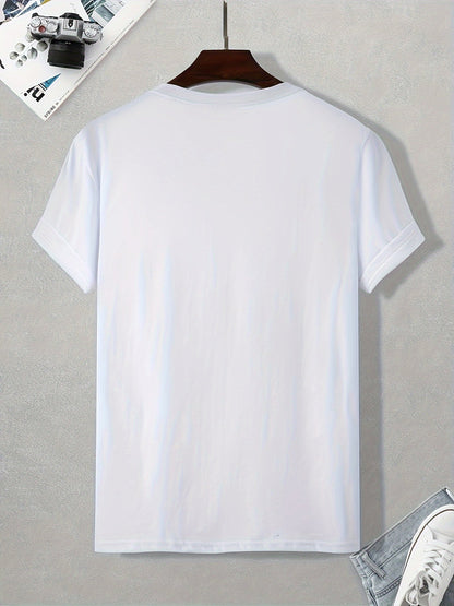 Men's T-Shirt Original Print – Casual Streetwear Style for Everyday & Leisure