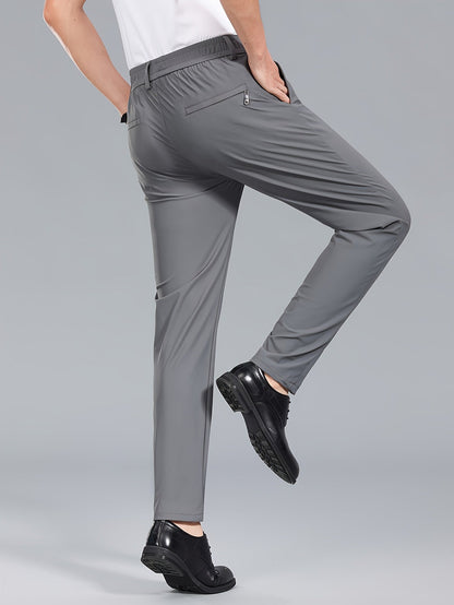 Men's Business Stretch Pants – Elegant, Comfortable Suit Pants for Office & Everyday Wear