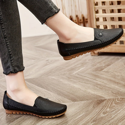 Damen Bequeme Penny Loafer Alltagsschuhe – Modischer Freizeitstil