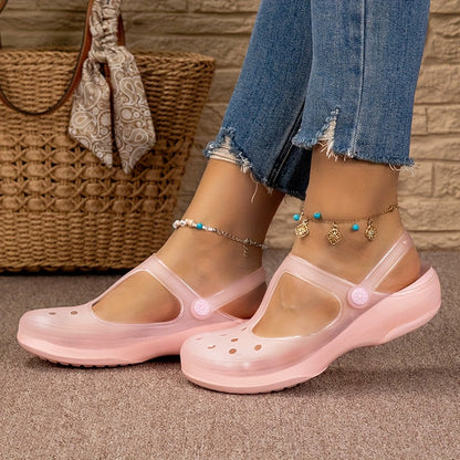 Women's Comfort Casual Mary Jane Clogs – Ideal for Summer and Everyday Use