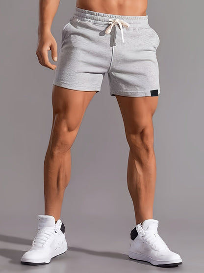 Men's Sport Shorts with Drawstring – Short Training Pants for Fitness, Leisure, and Workout