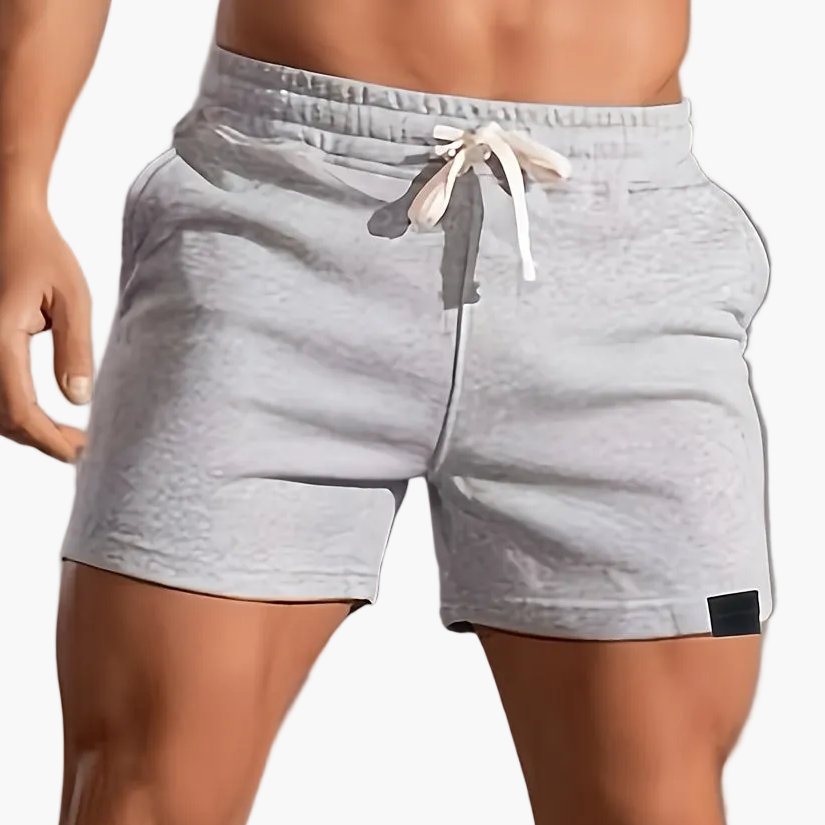 Men's Sport Shorts with Drawstring – Short Training Pants for Fitness, Leisure, and Workout