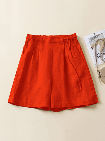 Women's High Waist Shorts in Casual Style – Perfect for Summer