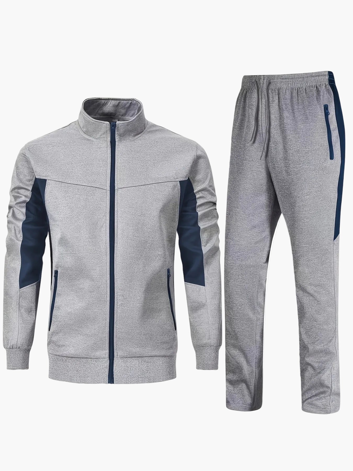 Men's Exercise Suit Set – Athletic Casual Suit for Fitness and Everyday Use