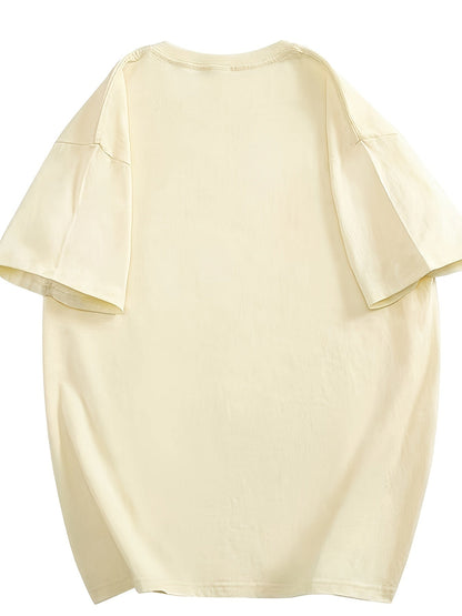 Damen Basic Oversized T-Shirt Casual Stil – Ideal für Alltag & Freizeit