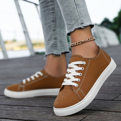 Women's casual lace-up sneakers for everyday and street style