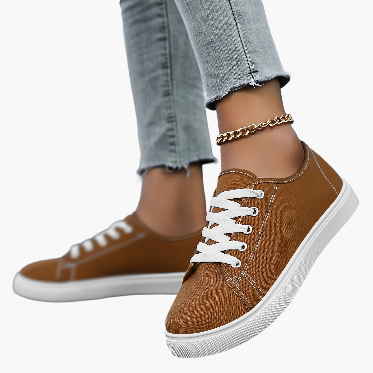 Women's casual lace-up sneakers for everyday and street style