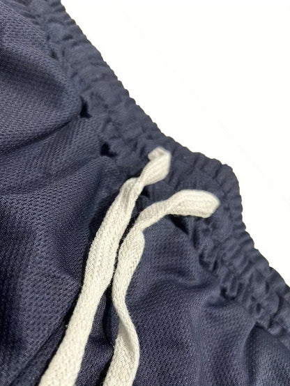 Men's Basketball Shorts with 'HIT HARD' Print – Sporty Look for Training and Leisure