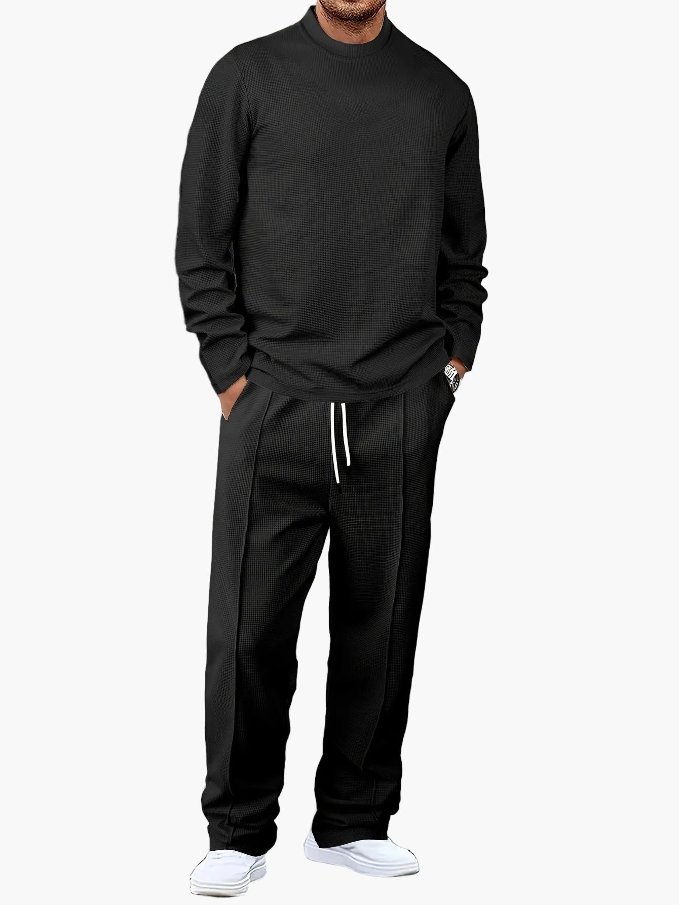 Men's Casual Exercise Suit Set – Contemporary & Comfortable for Daily Life, Exercise & Urban Fashion