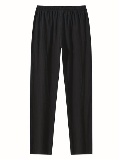 Men's casual pants with straight cut – summer style for everyday and vacation