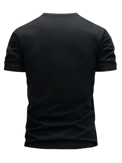 Men's T-Shirt Set 3-Pack – Modern Paris Print, Sporty Style, Perfect for Everyday & Leisure