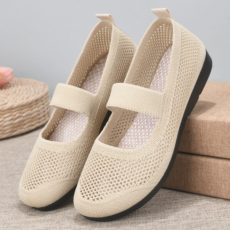 Alison – Breathable Women's Shoes with Woven Design