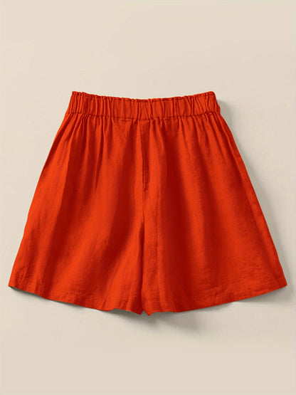 Women's High Waist Shorts in Casual Style – Perfect for Summer