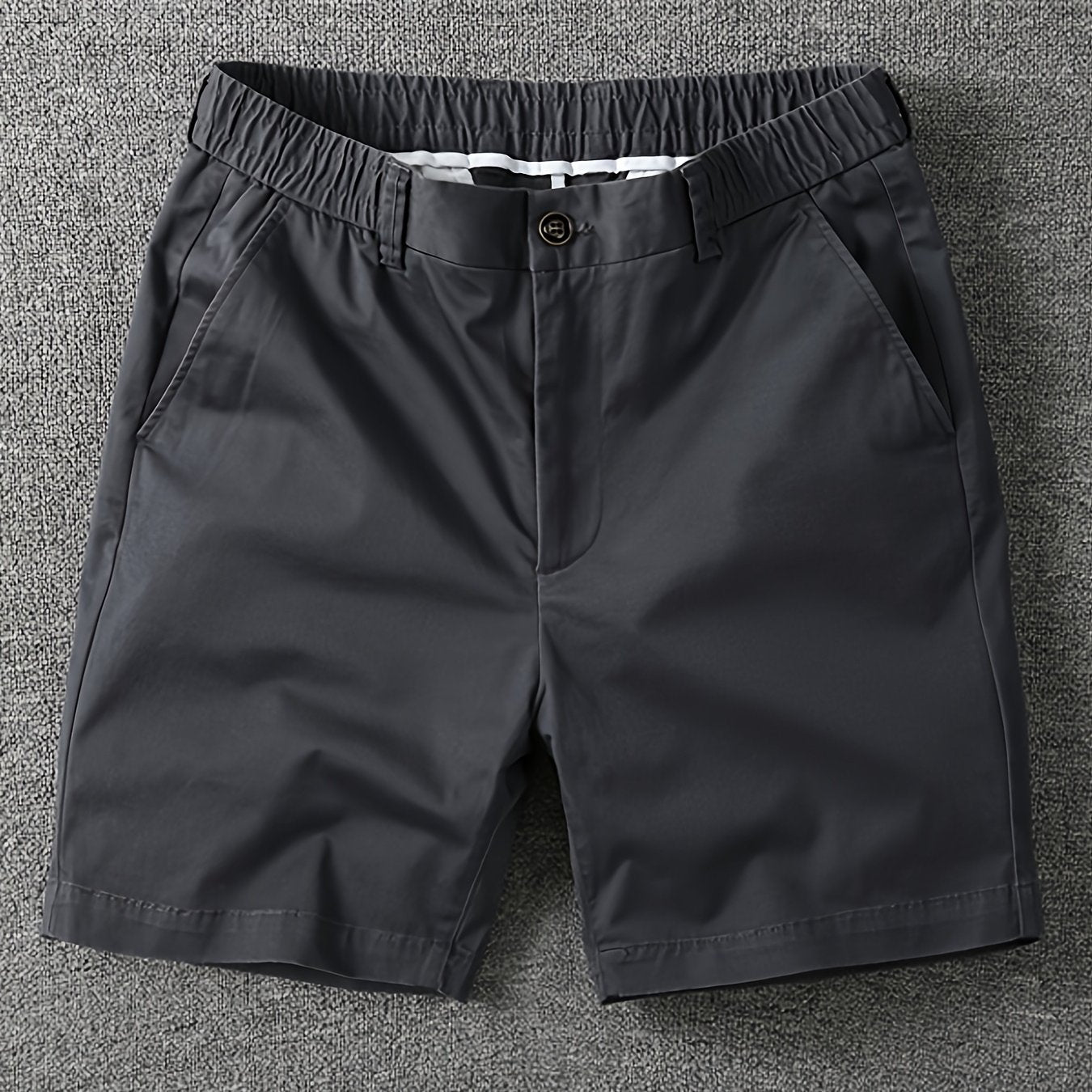 Herren Freizeitshorts mit elastischem Bund und klassischem Schnitt – Perfekt für Alltag und Urlaub