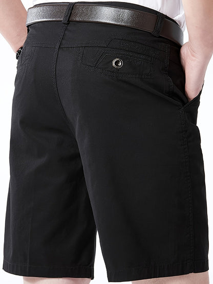 Herren Klassische Casual Shorts – Bequemer Regular Fit für Alltag und Freizeit