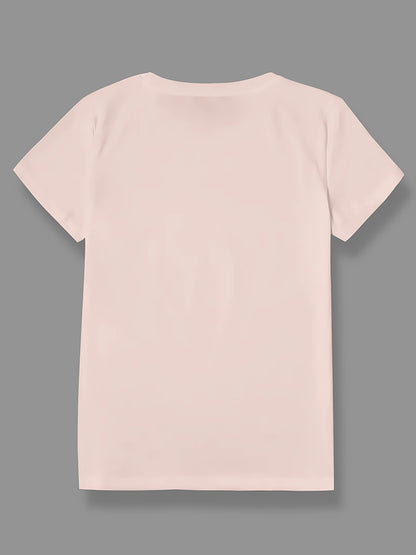 Women's T-Shirt with Saying NOPE Not Today – Funny Casual Shirt, Loose Fit, Trendy Statement Design