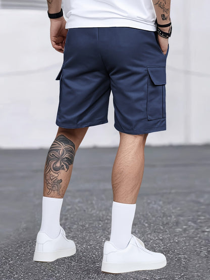 Men's Cargo Shorts with Pockets – Casual Streetwear for Everyday and Leisure