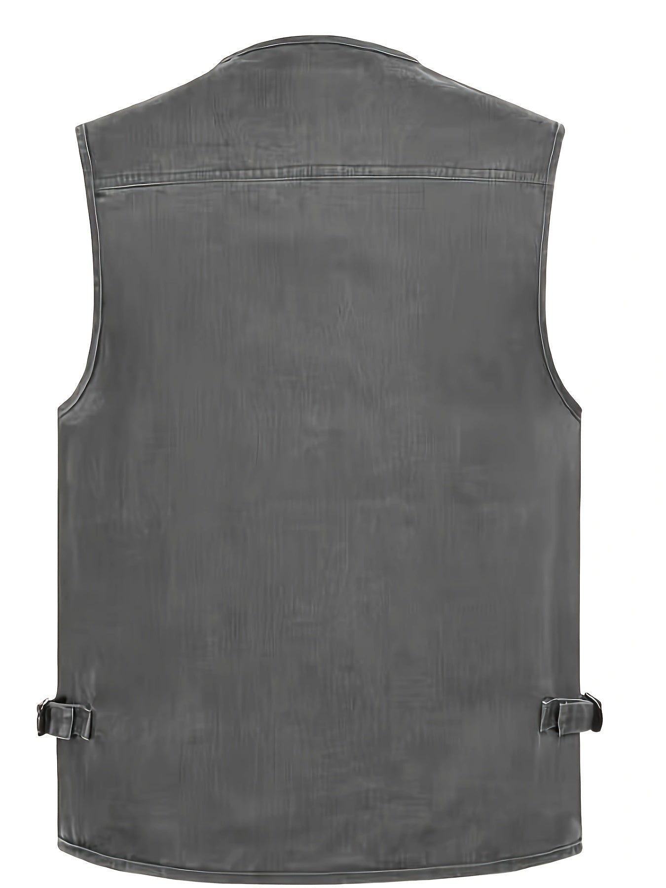 Men's Outdoor Vest with Many Pockets – Fishing & Photography Vest, Casual Utility Vest, Regular Fit
