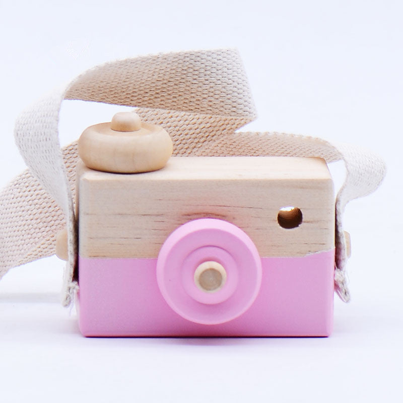 Wooden Kids Camera Toy – Unisex, Creative Role Play & Learning Fun