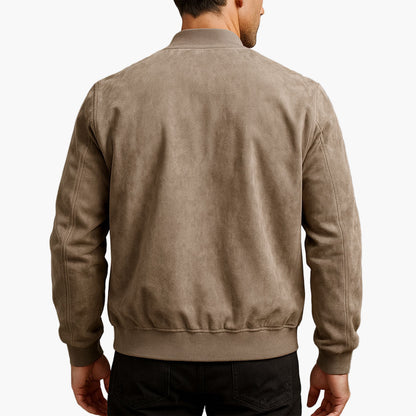 Herren Bomberjacke im minimalistischen Stil – Perfekt für Freizeit und Alltag