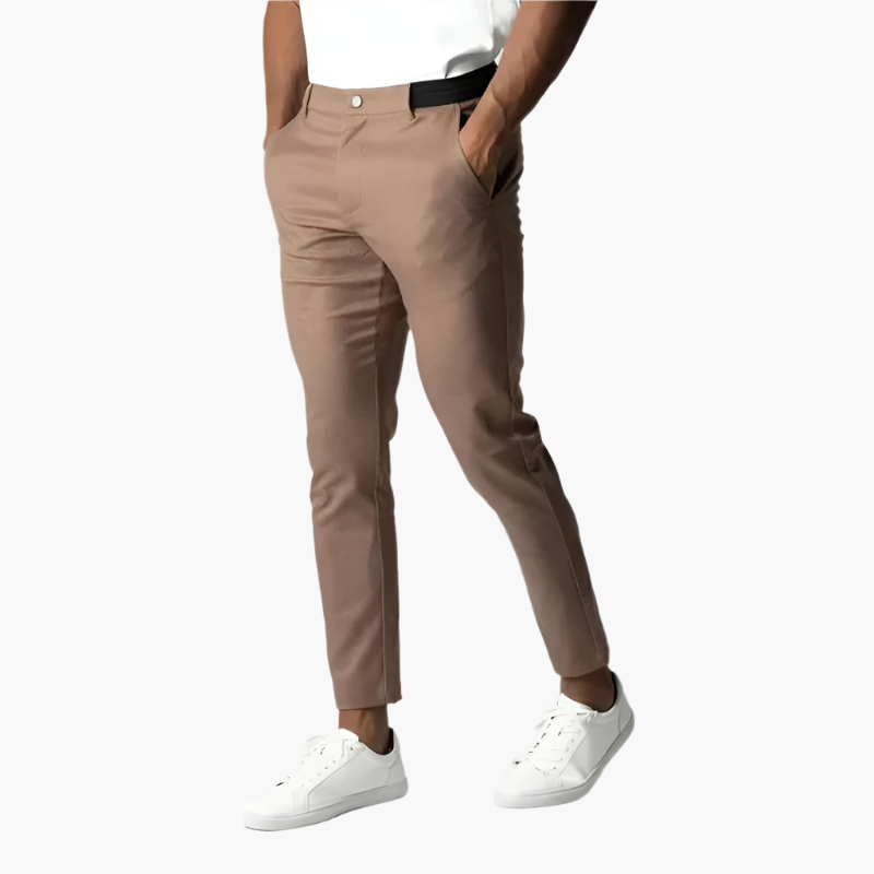 Men's Slim Fit Chino Pants – Elegant All-Rounder for Leisure and Business