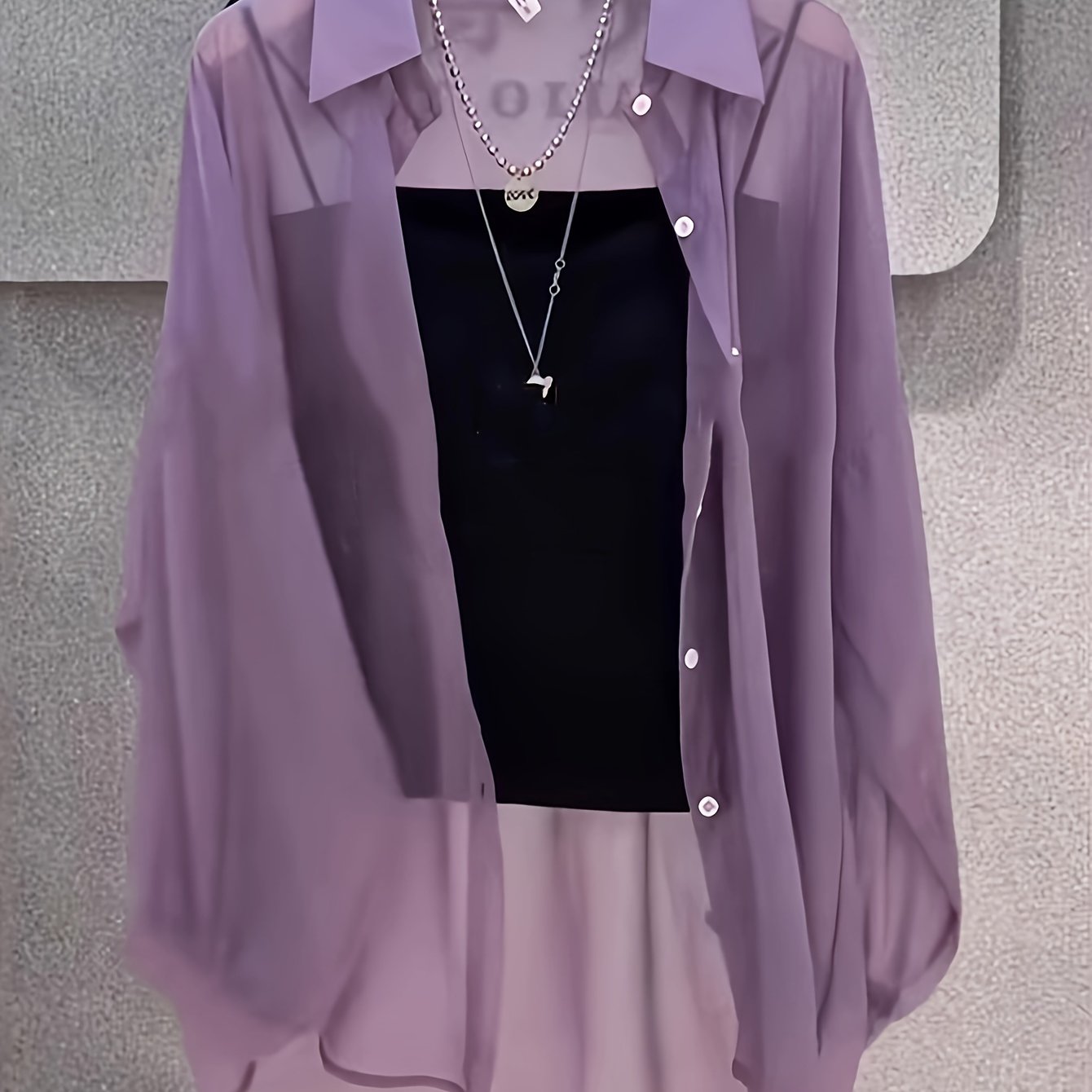 Women's Two-Piece Set – Elegant Shirt and Bandeau Top for a Modern Layered Look