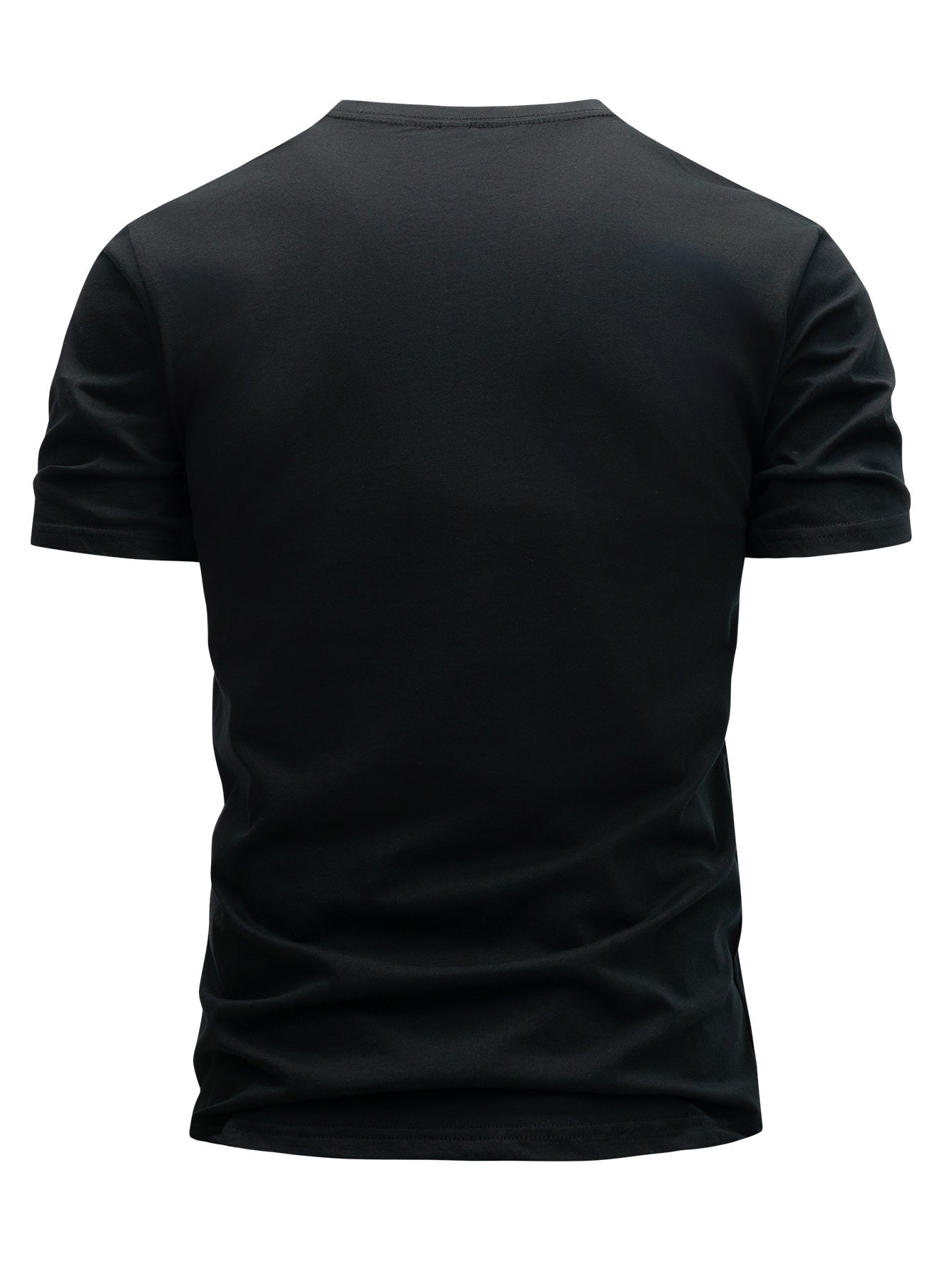 Men's T-Shirt with Mountain Landscape Print – Modern Casual Shirt for Outdoor and Everyday Use